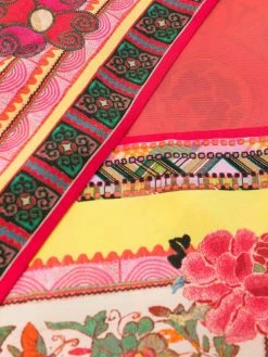 ETRO robe mi-longue à imprimé patchwork