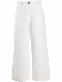 ETRO pantalon crop à taille haute