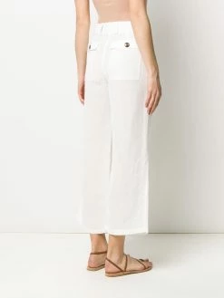 ETRO pantalon crop à taille haute