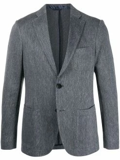ETRO single-breasted geometric blazer