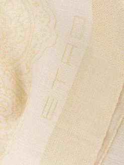 ETRO foulard texturé à fleurs