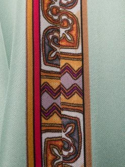 ETRO pantalon en satin imprimé