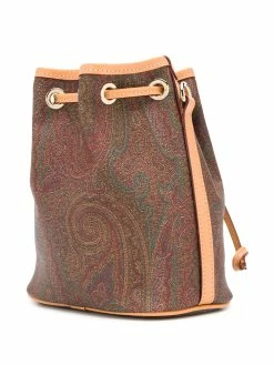 ETRO sac seau à motif cachemire