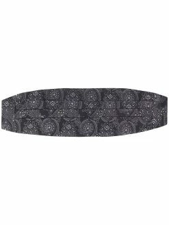 ETRO cummerbund à motif cachemire