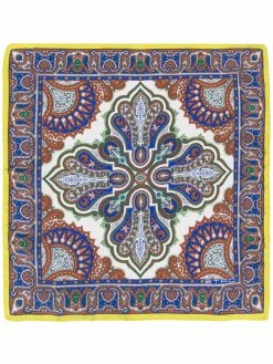 ETRO foulard imprimé en soie