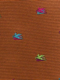 ETRO cravate en soie à motif géométrique