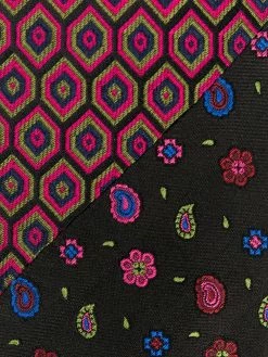 ETRO cravate à motif cachemire