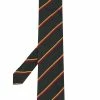 ETRO cravate en soie à rayures diagonales