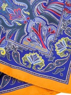 ETRO carré de poche imprimé