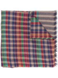 ETRO écharpe à carreaux