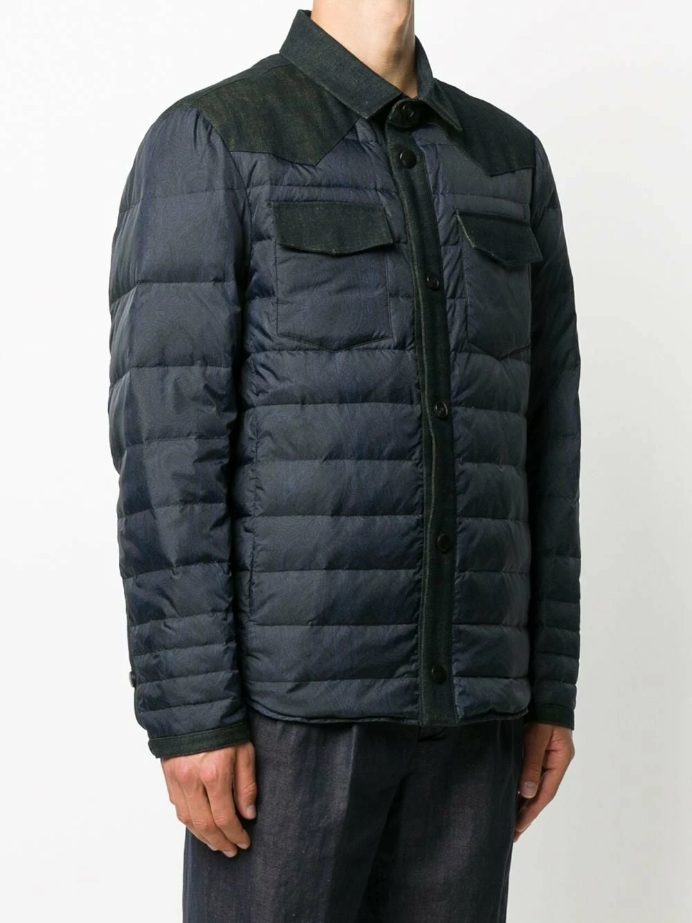 ETRO Veste bomber à design matelassé Plus Bas Prix De Vente vestes bomber homme 3 ETRO veste bomber à design matelassé