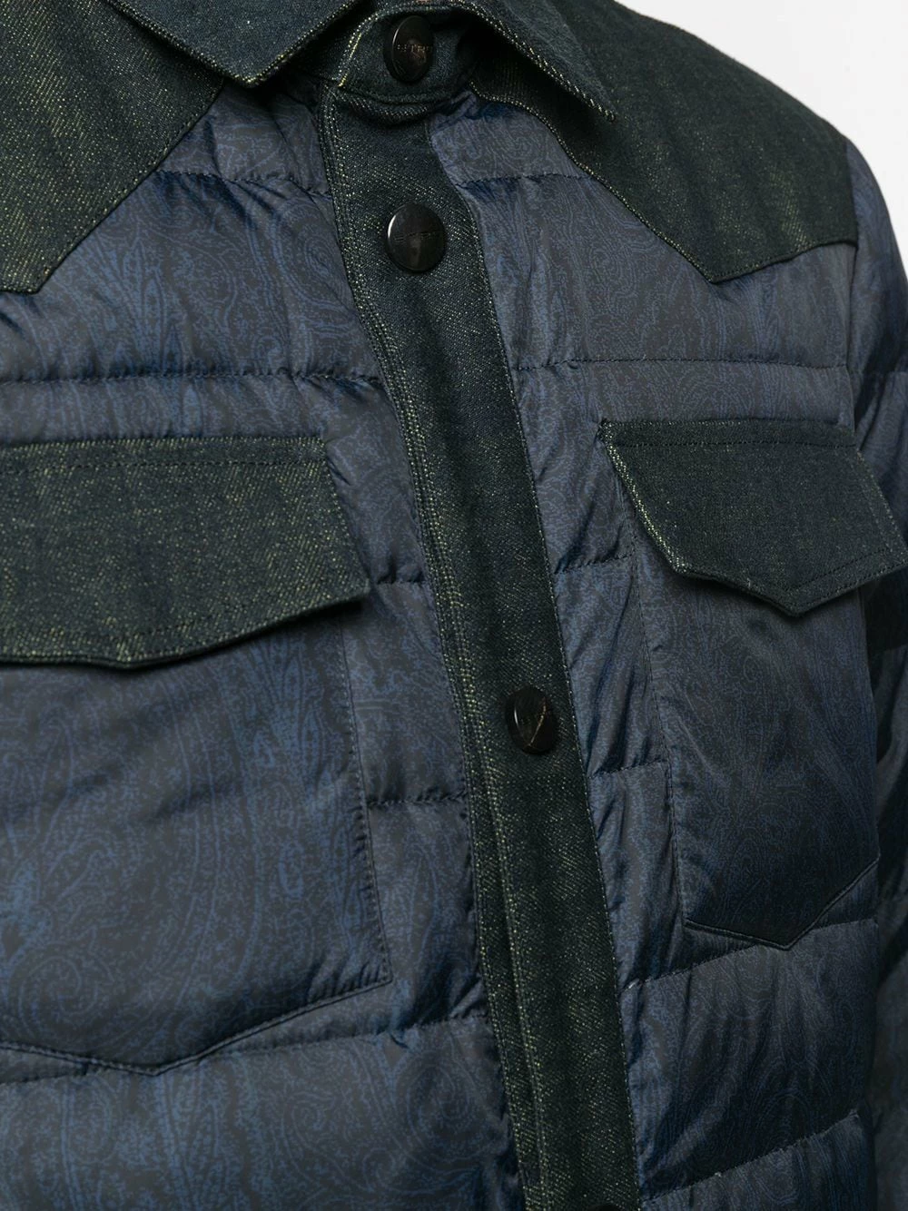 ETRO Veste bomber à design matelassé Plus Bas Prix De Vente vestes bomber homme 5 ETRO veste bomber à design matelassé