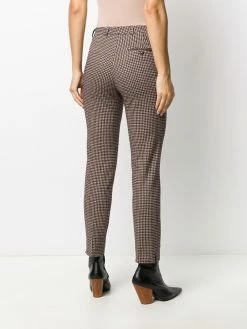ETRO pantalon à motif pied-de-poule