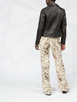 ETRO veste de moto à détails embossés