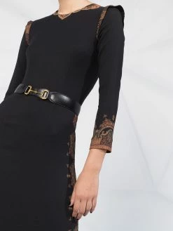 ETRO robe à motif cachemire