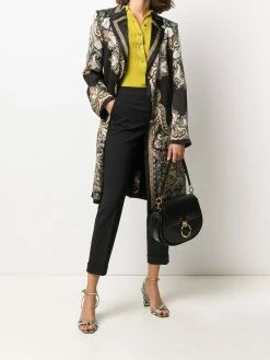 ETRO pantalon de costume crop