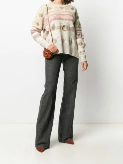 ETRO jean ample à taille haute