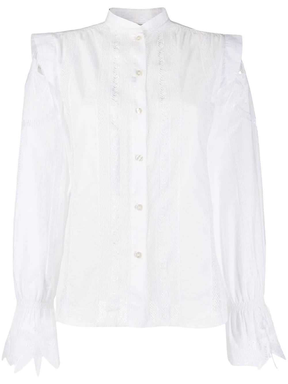 ETRO Chemise à empiècements perforés Prix Équitable chemises femme 1 ETRO chemise à empiècements perforés