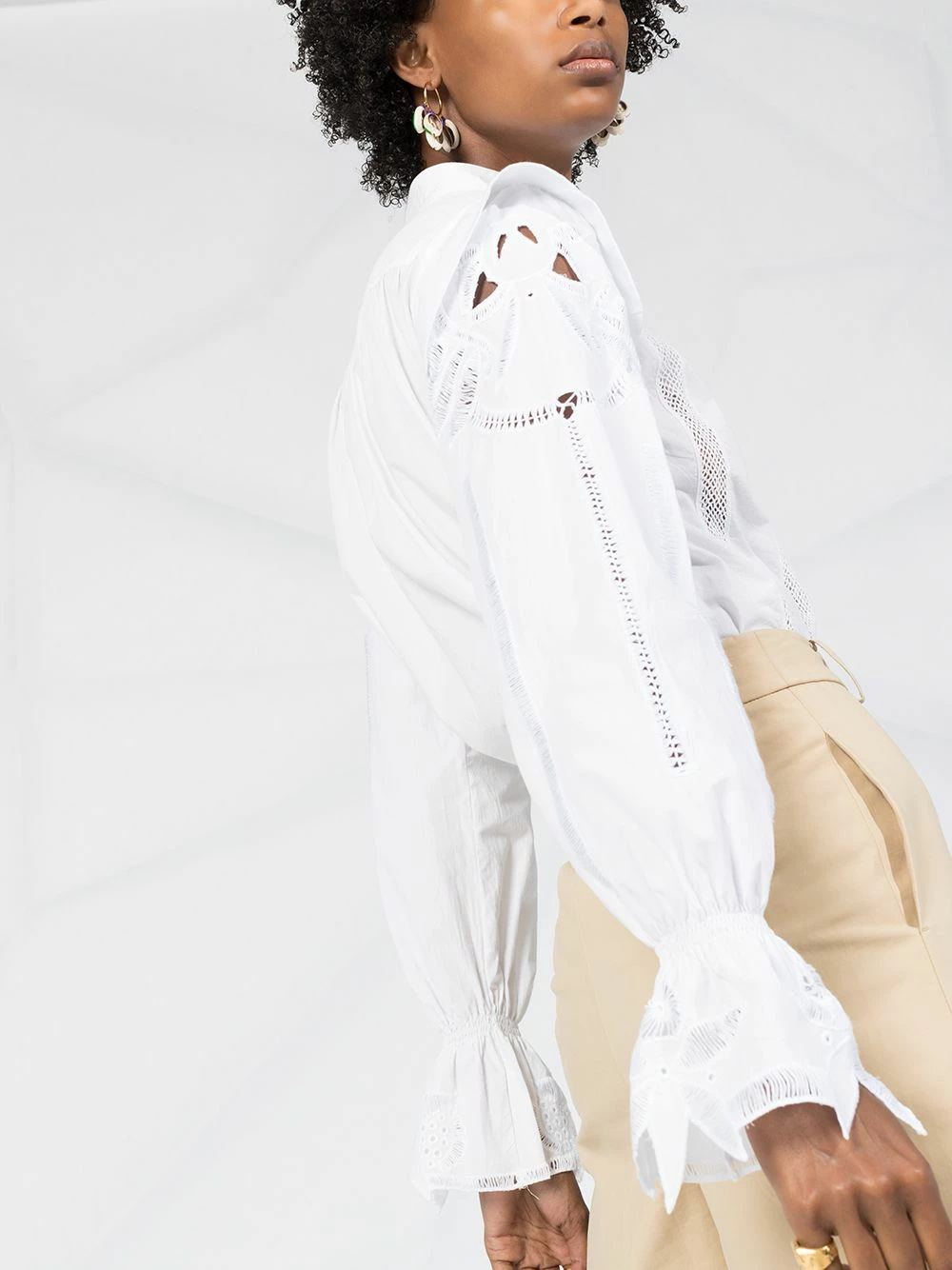 ETRO Chemise à empiècements perforés Prix Équitable chemises femme 3 ETRO chemise à empiècements perforés