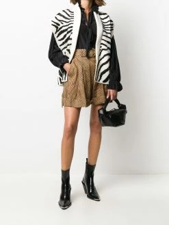 ETRO blouse à col volanté