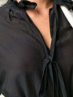 ETRO blouse à col volanté