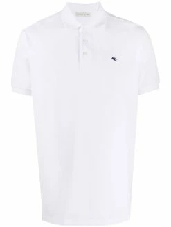ETRO polo à logo brodé