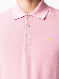 ETRO polo à logo brodé