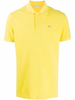 ETRO polo à logo brodé