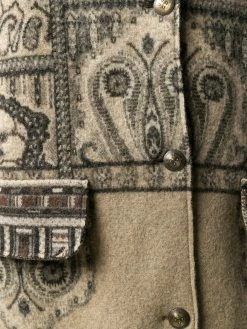 ETRO manteau à motif cachemire