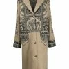 ETRO manteau à motif cachemire