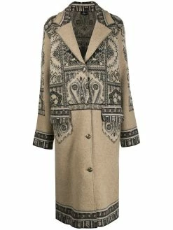 ETRO manteau à motif cachemire