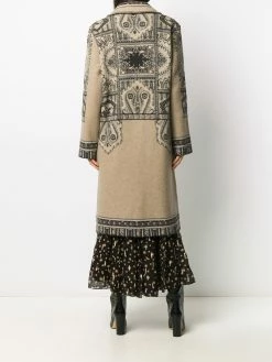 ETRO manteau à motif cachemire