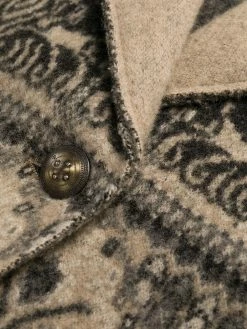ETRO manteau à motif cachemire