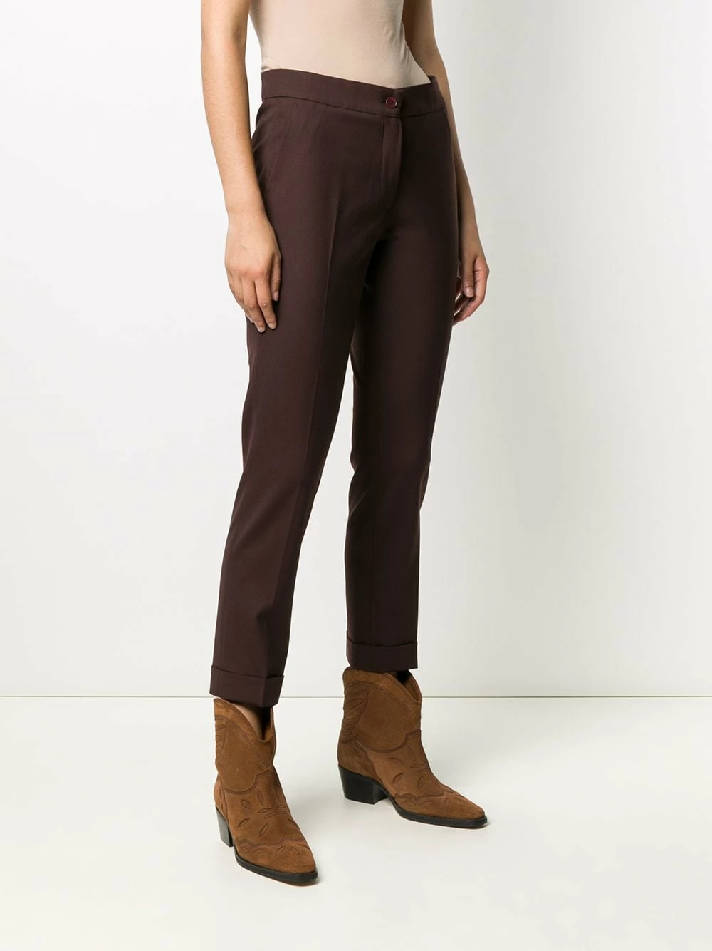 ETRO Prix Raisonnable Pantalon slim à design crop pantalons raccourcis femme 3 ETRO pantalon slim à design crop