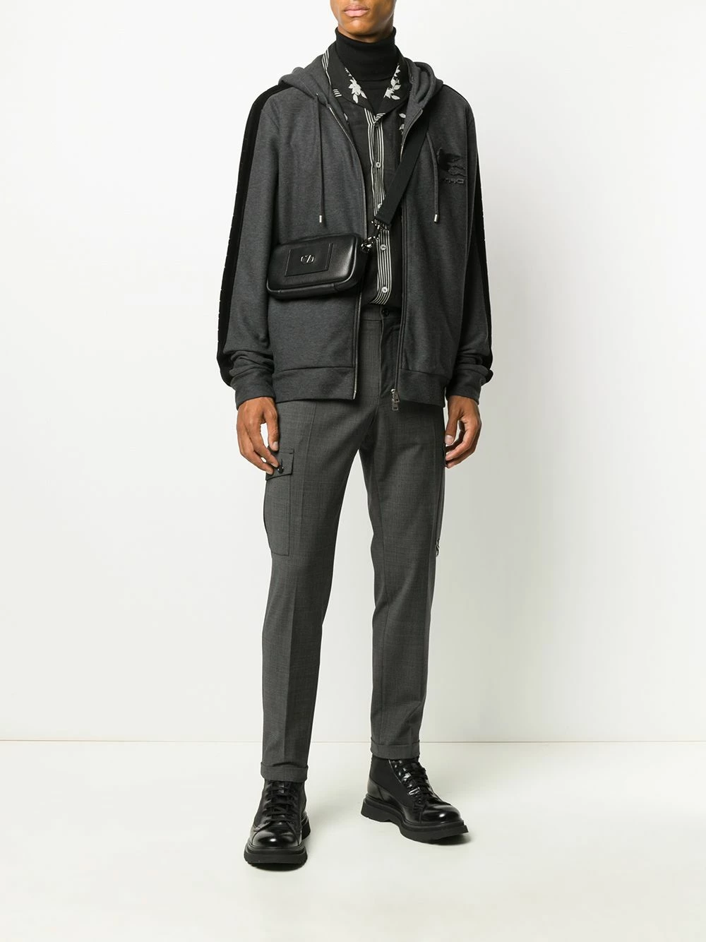 Prix Sacrifiés ETRO Sweat Pegaso à capuche hoodies homme 2 ETRO sweat Pegaso à capuche