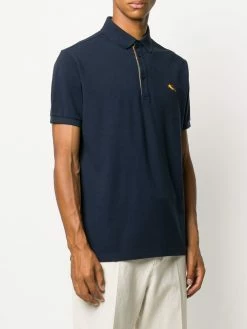 ETRO polo à logo brodé