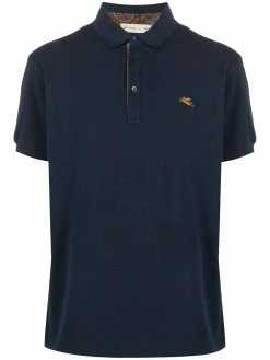ETRO polo à logo brodé