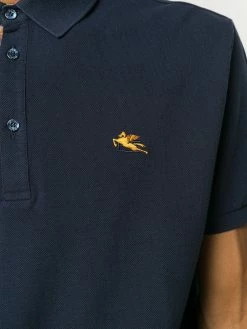 ETRO polo à logo brodé