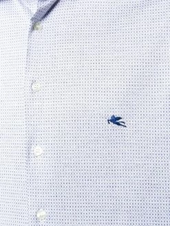 ETRO chemise à logo brodé