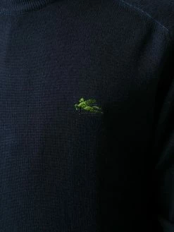 ETRO pull à logo brodé