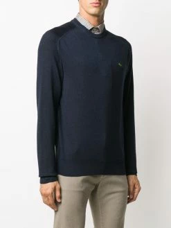 ETRO pull à logo brodé