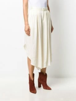 ETRO pantalon ample à ourlet asymétrique