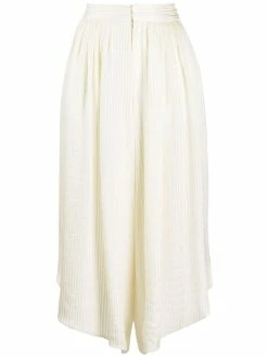 ETRO pantalon ample à ourlet asymétrique