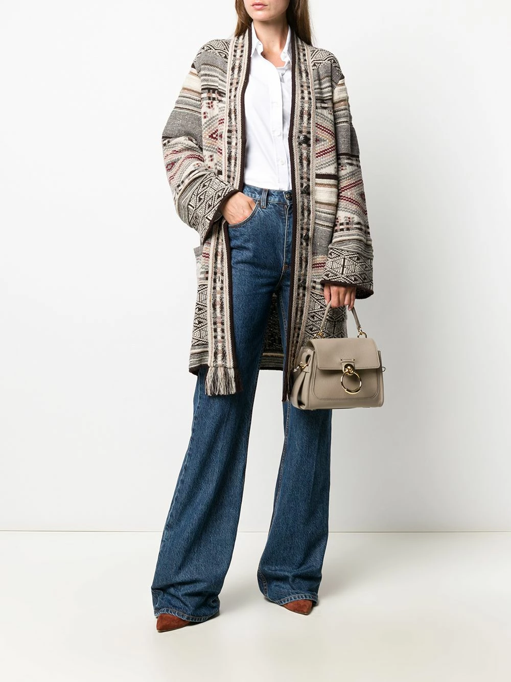 ETRO Cardigan à détails de franges Prix Cassé cardigans femme 2 ETRO cardigan à détails de franges