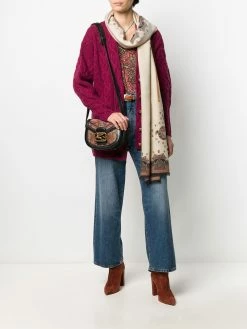 ETRO sac porté épaule à imprimé cachemire