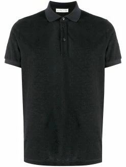 ETRO polo à logo all-over