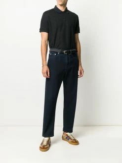 ETRO polo à logo all-over