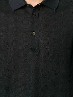 ETRO polo à logo all-over