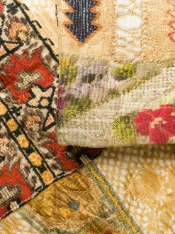 ETRO robe rayée à fleurs