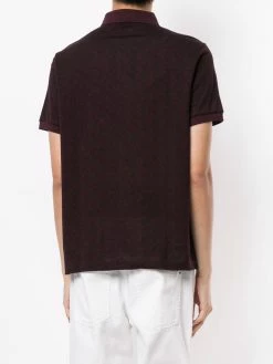 ETRO polo à logo imprimé